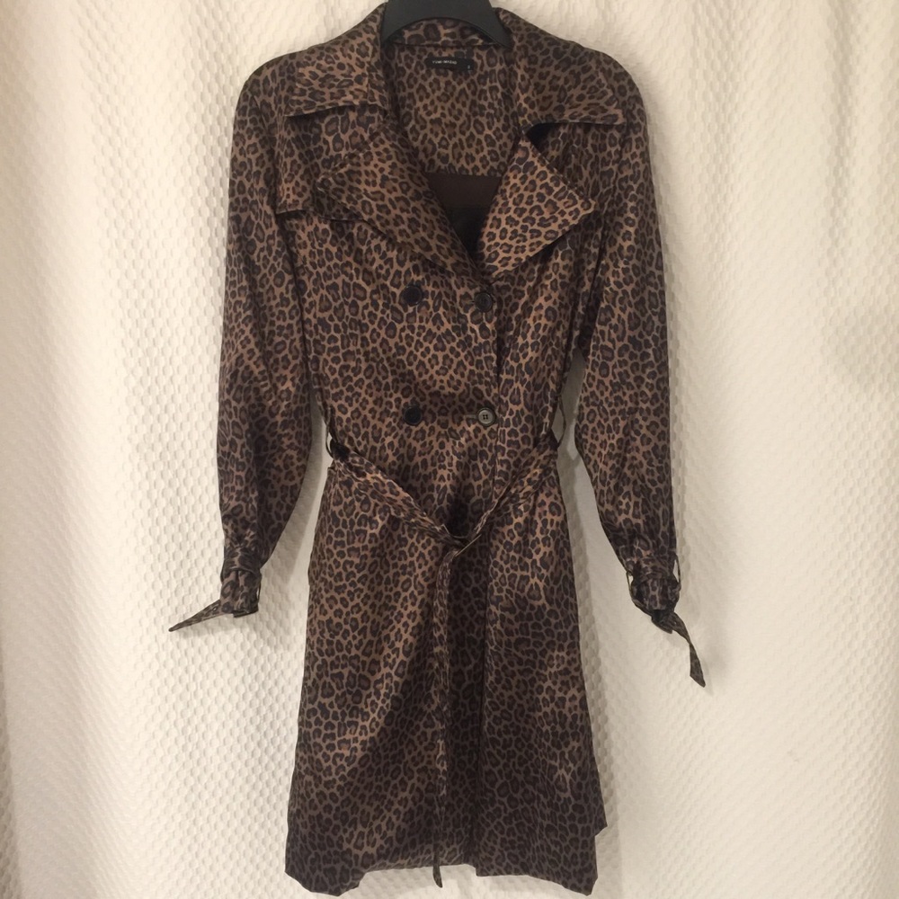 YUMI MAZAO—leopard print coat